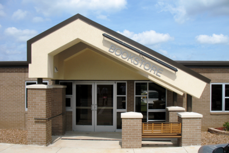 Image of The Bookstore is located near the center of the Melbourne campus and was built in 2008. It houses the Bookstore, the Ozarka College Foundation and marketing. The Ozarka College Bookstore is the place for students to buy textbooks as well as Ozarka-branded apparel, book bags, umbrellas, and other useful items.