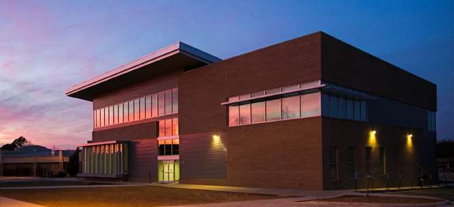 Image of Opened in 2015, The Student Services Center houses the Ozarka College student services, two community meeting rooms, a Cafe, computer lab, conferencing center, and so much more. Many of these areas are available for public use, and business and industry partners are encouraged to utilize the state of the art technology and conference space.